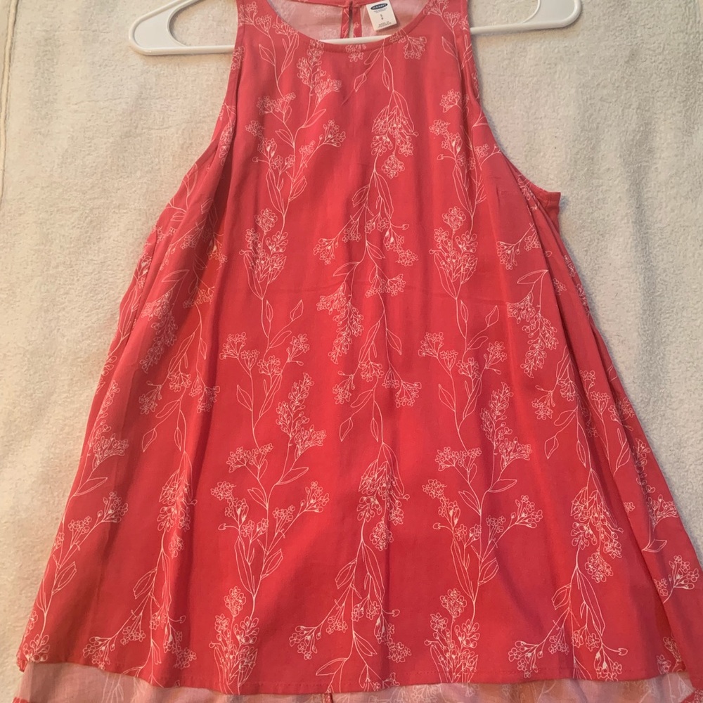 Pink floral top